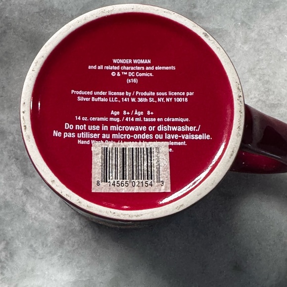 DC Comics Wonder Woman Ceramic Mug Coffee - Picture 6 of 7